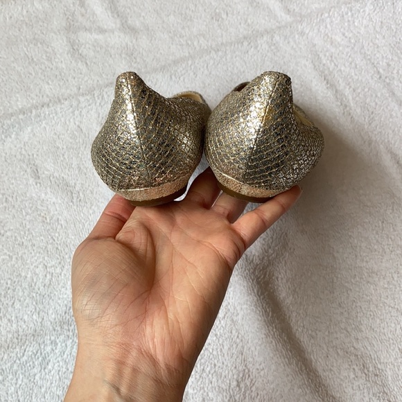 Jimmy Choo sparkle flats - Picture 3 of 5